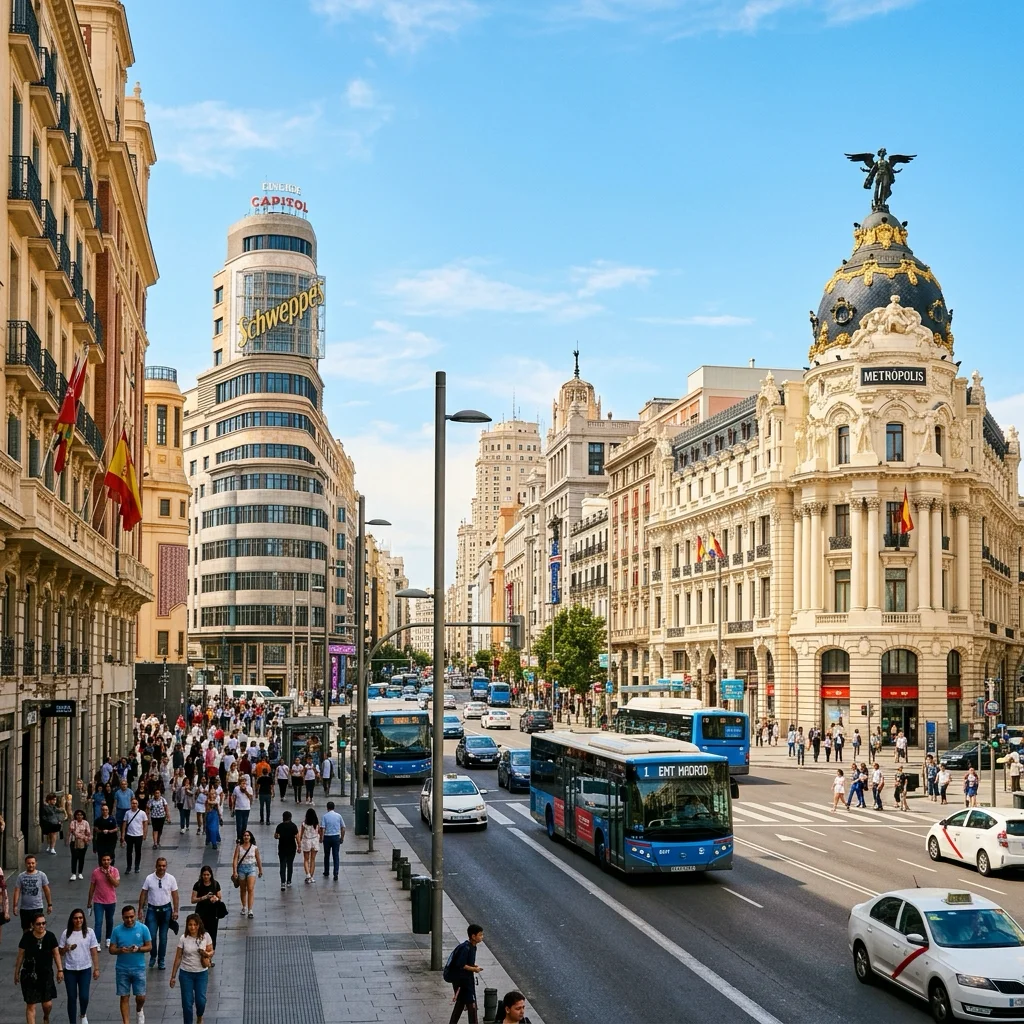 Vistas de Madrid España viajes a espana desde mexico 2026