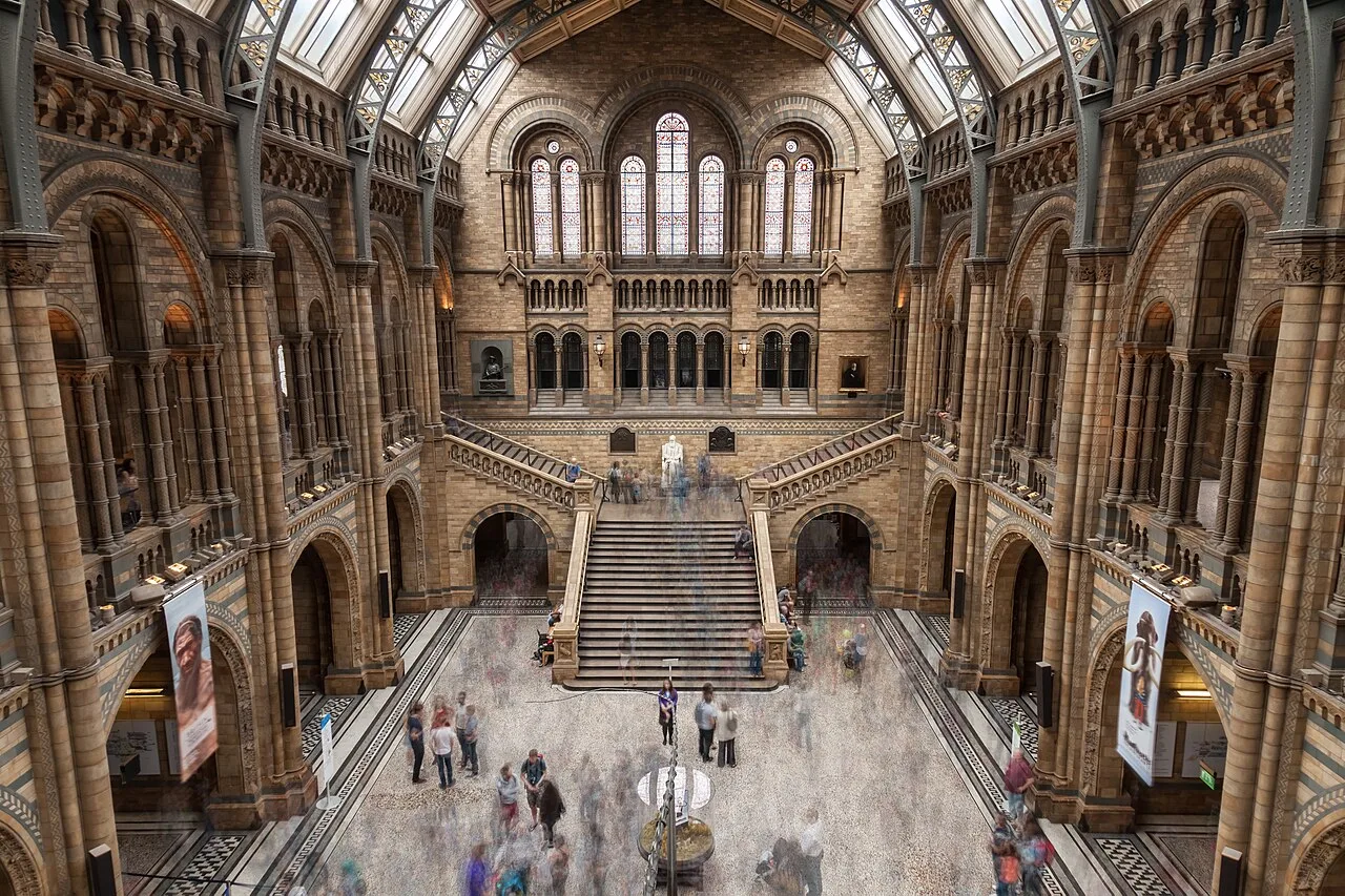 Natural History Museum para familias que viajan a Londres